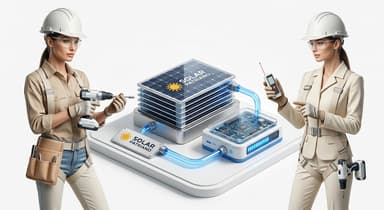 Infraestructura alimentada con energía renovable
